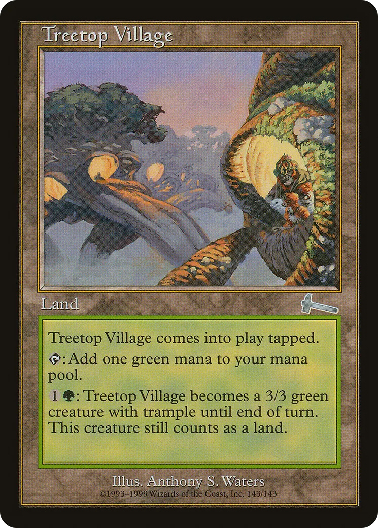 Village arboricole — Urza's Legacy — Magic: The Gathering