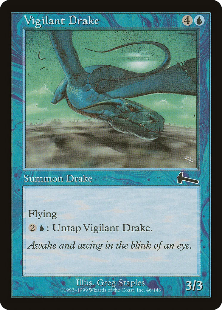 Drakôn vigilant — Urza's Legacy — Magic: The Gathering