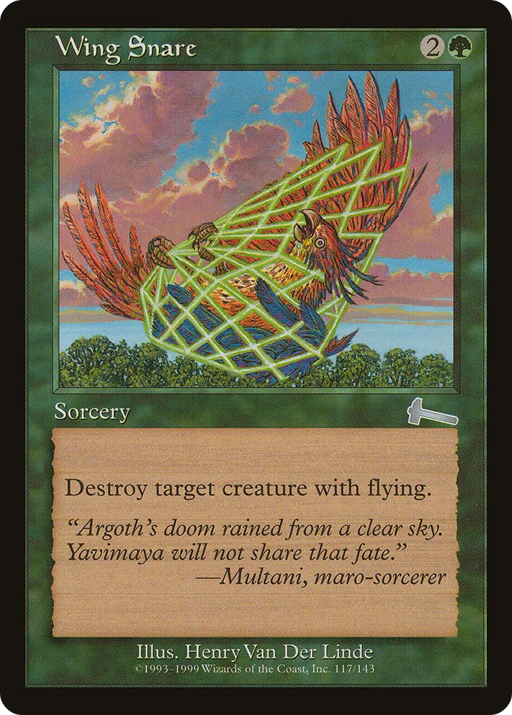 Wing Snare — Urza's Legacy — Magic: The Gathering
