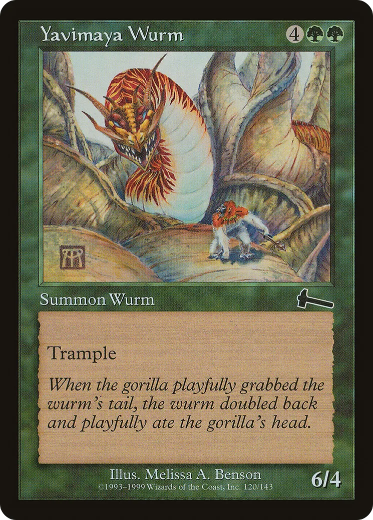 Guivre de la Yavimaya — Urza's Legacy — Magic: The Gathering