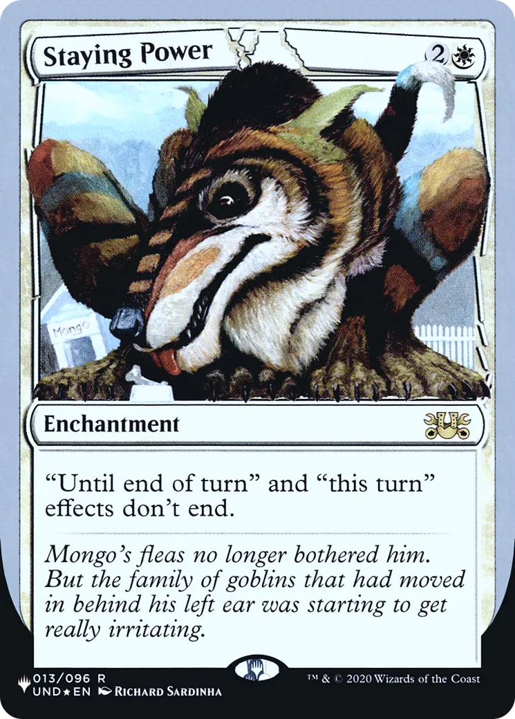 Staying Power — The List (Unfinity Foil Edition) — Magic: The Gathering
