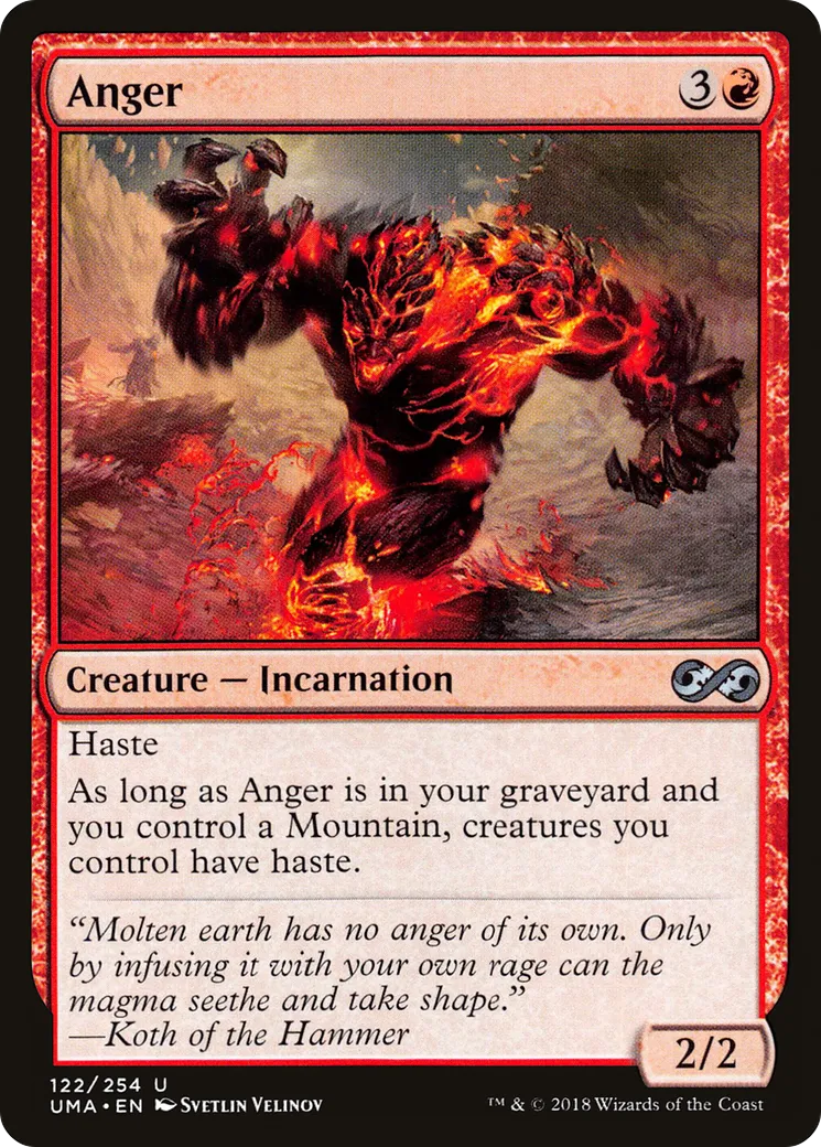 La Colère — Ultimate Masters — Magic: The Gathering