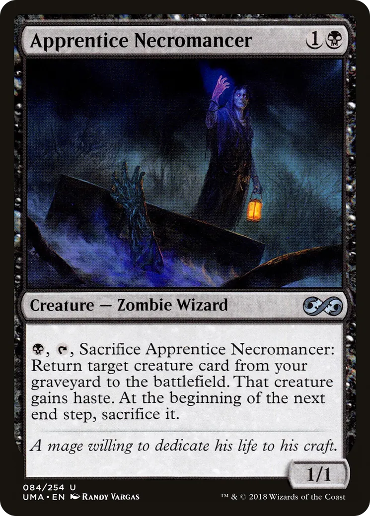 Apprenti nécromancien — Ultimate Masters — Magic: The Gathering