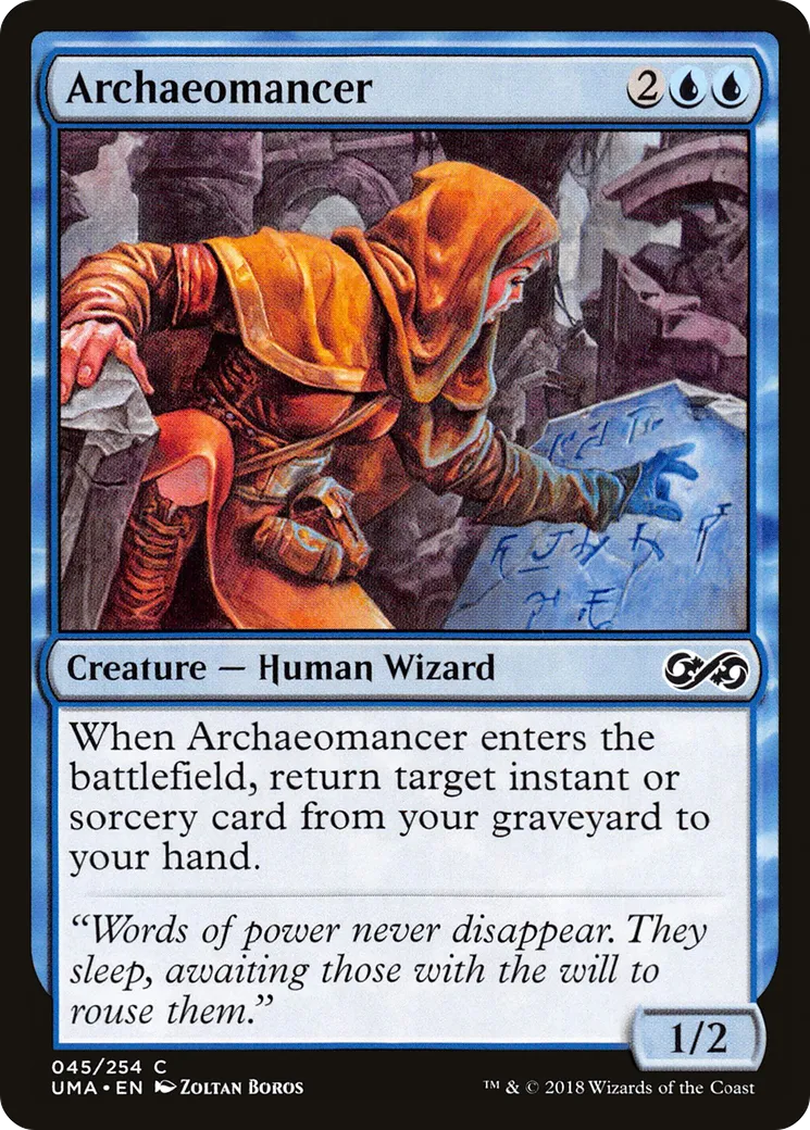 Archaeomancer — Ultimate Masters — Magic: The Gathering