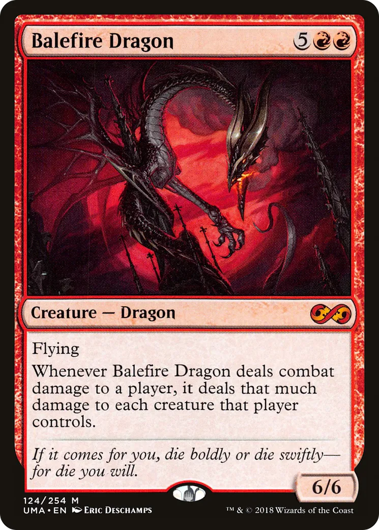 Balefire Dragon — Ultimate Masters — Magic: The Gathering
