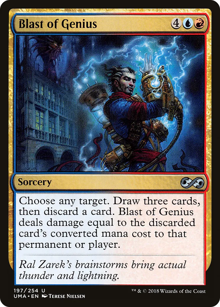 Blast of Genius — Ultimate Masters — Magic: The Gathering