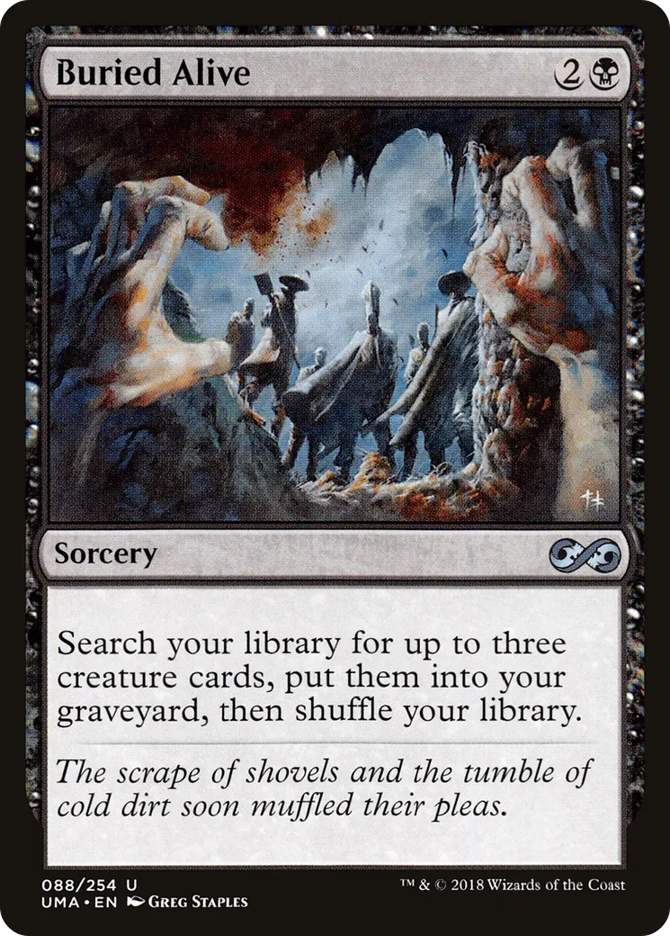 Enterré vivant — Ultimate Masters — Magic: The Gathering