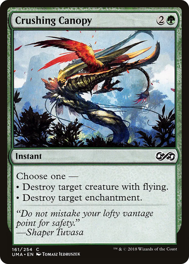 Canopée écrasante — Ultimate Masters — Magic: The Gathering