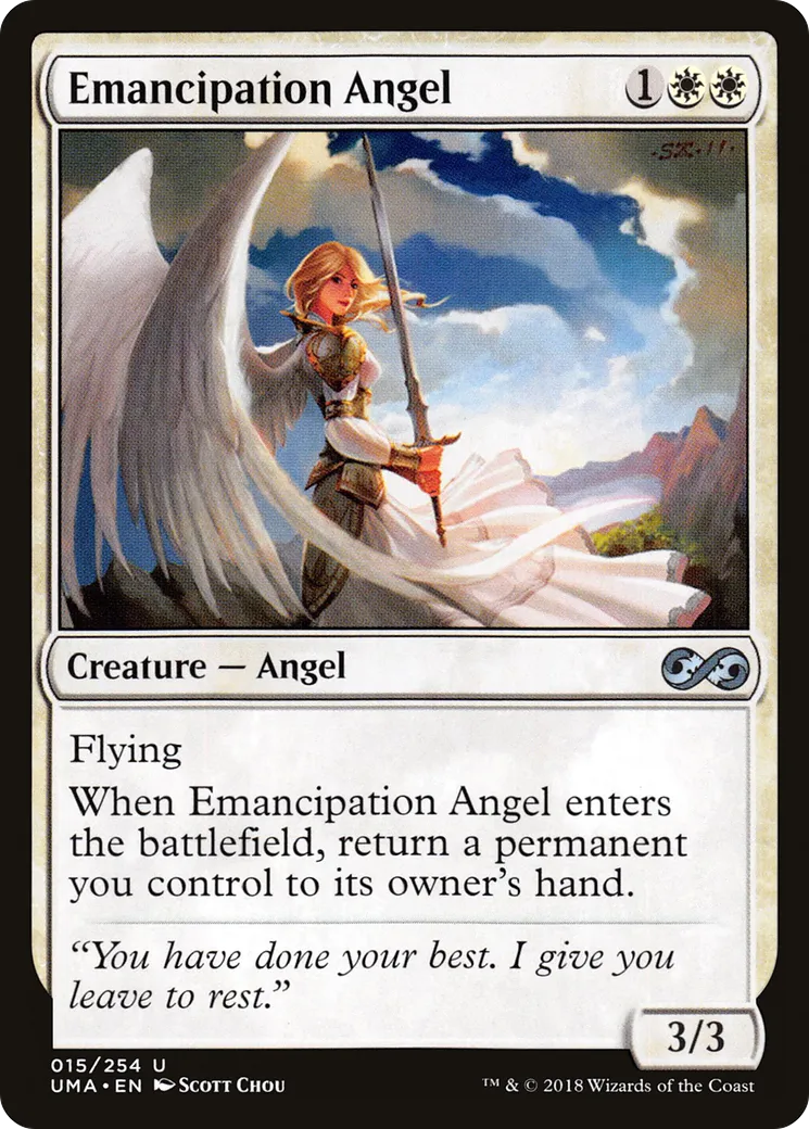 Emancipation Angel — Ultimate Masters — Magic: The Gathering