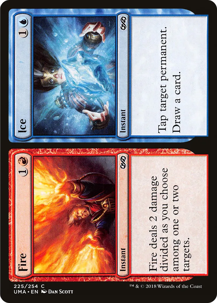 Feu // Glace — Ultimate Masters — Magic: The Gathering