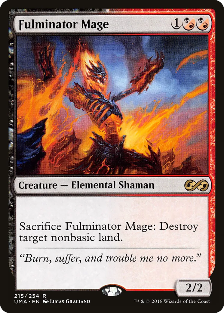 Fulminator Mage — Ultimate Masters — Magic: The Gathering