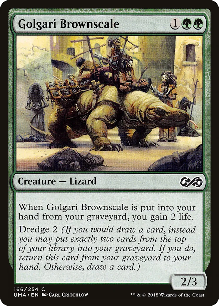 Golgari Brownscale — Ultimate Masters — Magic: The Gathering