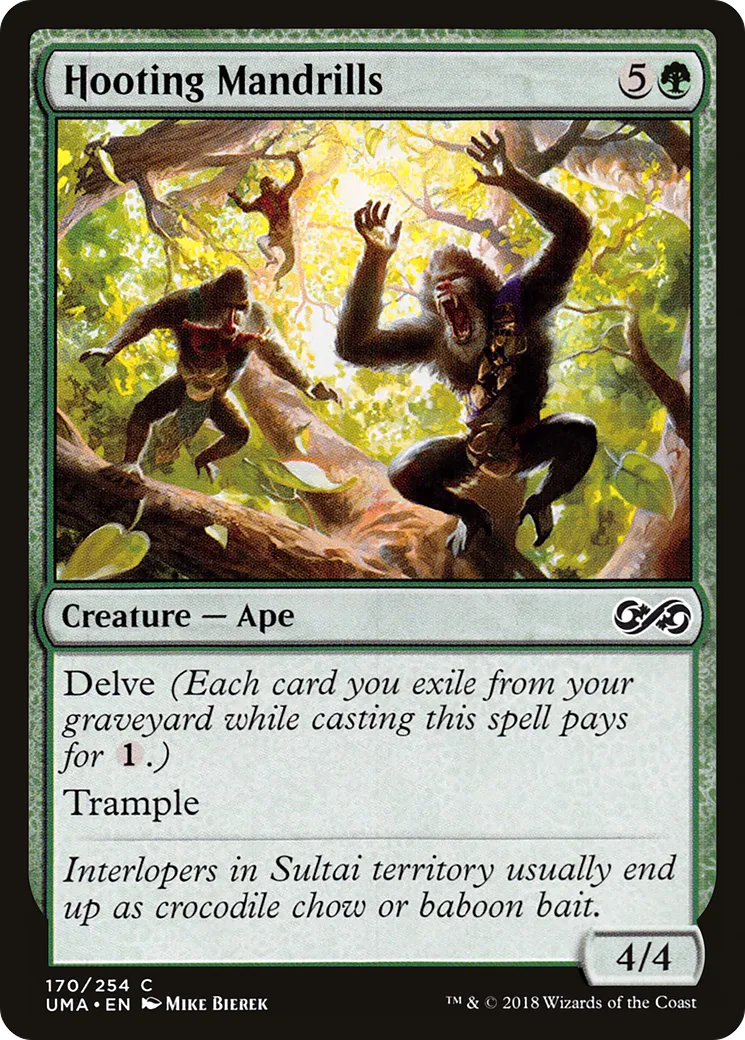 Mandrills hurleurs — Ultimate Masters — Magic: The Gathering