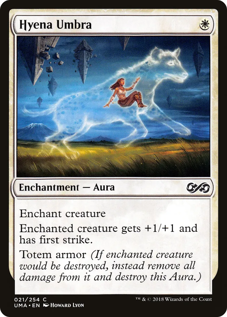Hyena Umbra — Ultimate Masters — Magic: The Gathering