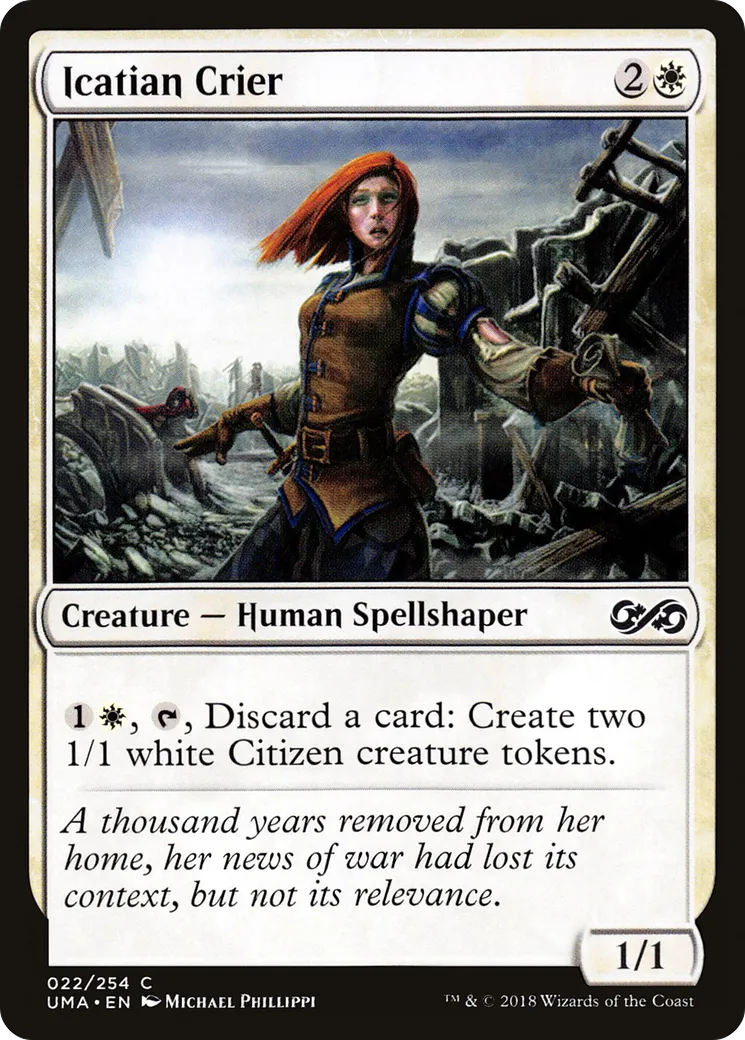 Crieuse icatiane — Ultimate Masters — Magic: The Gathering