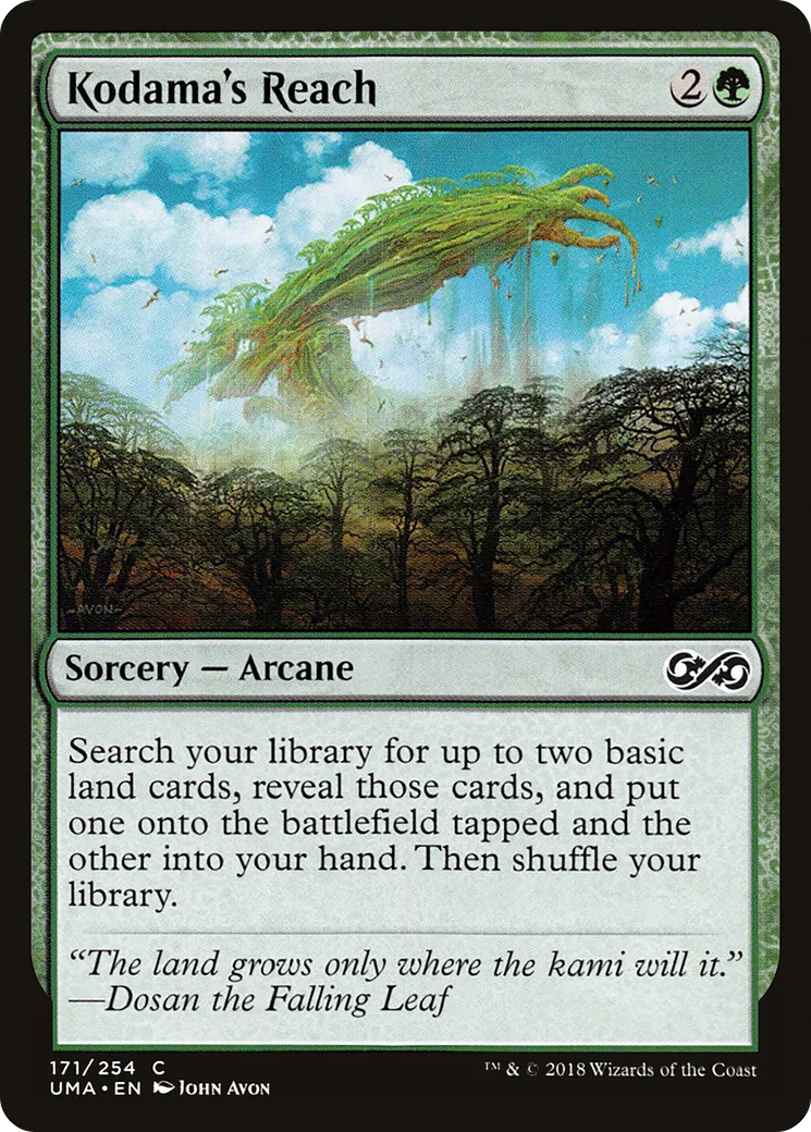 Kodama's Reach — Ultimate Masters — Magic: The Gathering