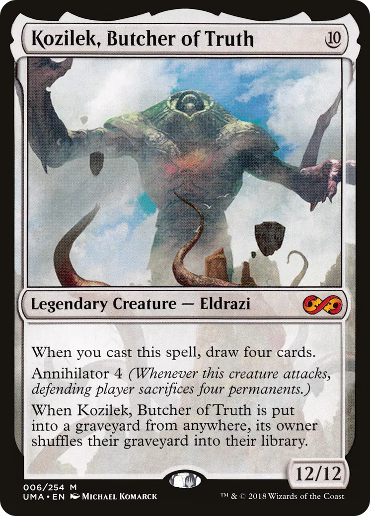 Kozilek, Boucher de la Vérité — Ultimate Masters — Magic: The Gathering