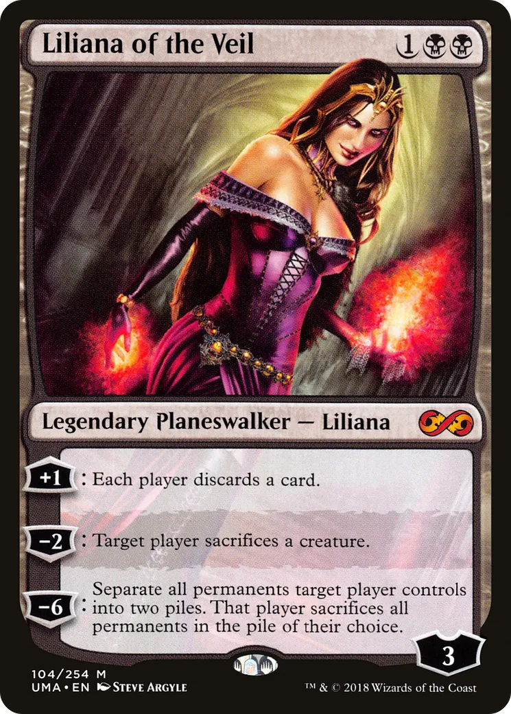Liliana du voile — Ultimate Masters — Magic: The Gathering