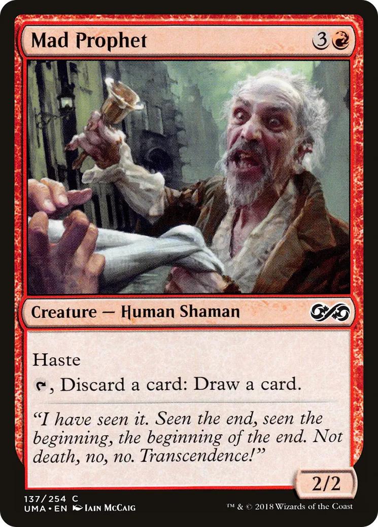 Prophète fou — Ultimate Masters — Magic: The Gathering