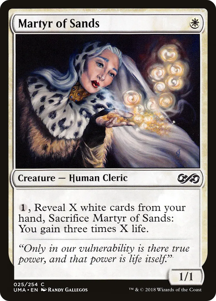 Martyre aux sables — Ultimate Masters — Magic: The Gathering