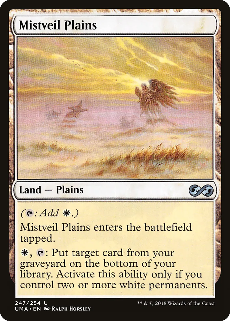 Plaine de Voilebrume — Ultimate Masters — Magic: The Gathering
