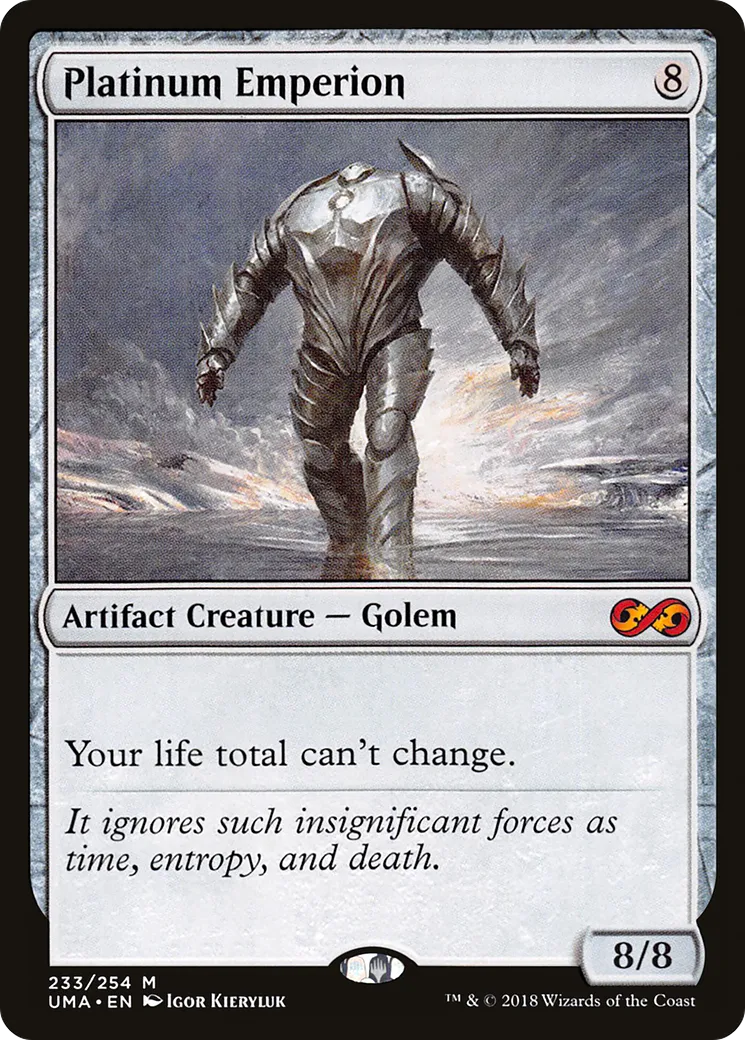 Emperion de platine — Ultimate Masters — Magic: The Gathering