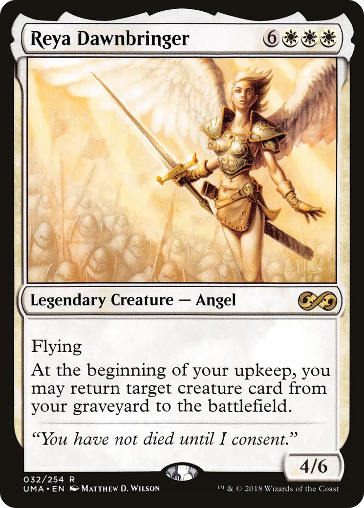 Reya Dawnbringer from Ultimate Masters - Magic: The Gathering