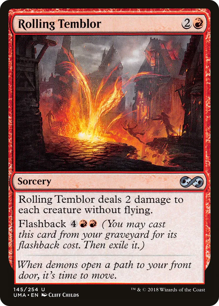 Rolling Temblor — Ultimate Masters — Magic: The Gathering