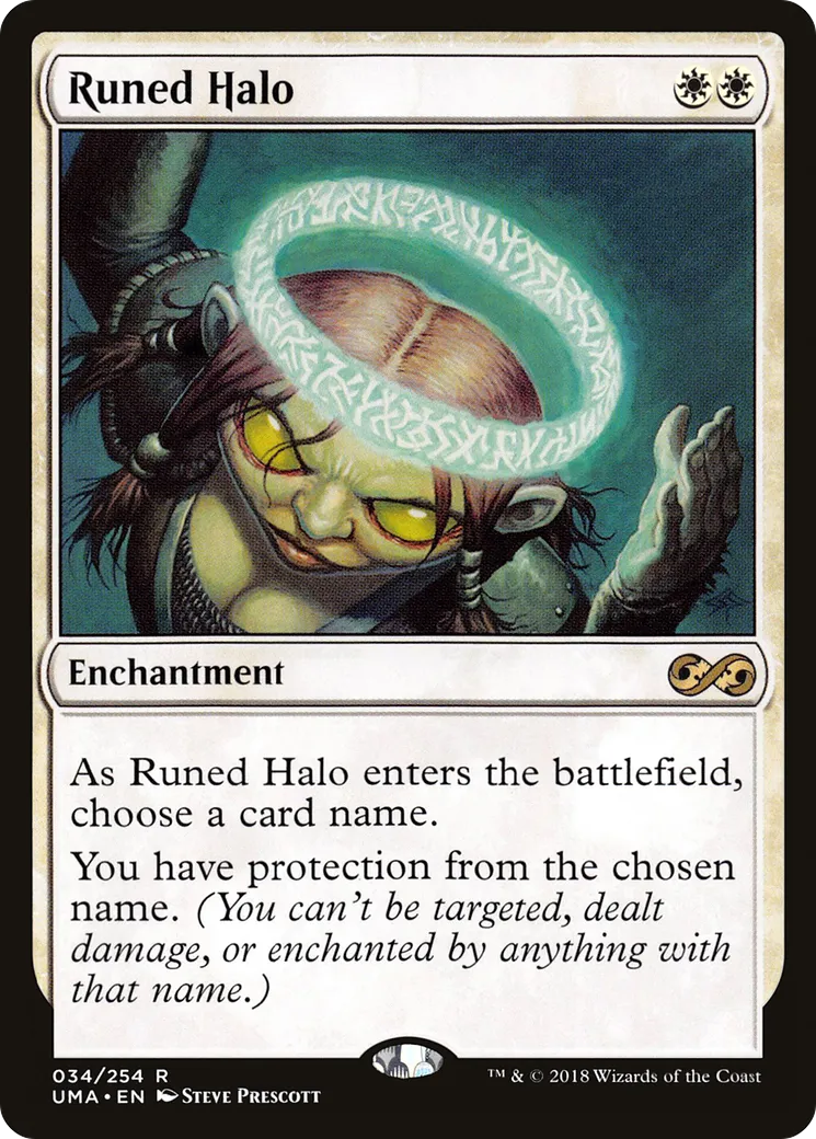 Halo serti de runes — Ultimate Masters — Magic: The Gathering