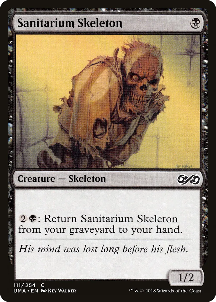 Squelette interné — Ultimate Masters — Magic: The Gathering