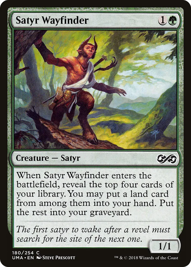 Satyr Wayfinder — Ultimate Masters — Magic: The Gathering
