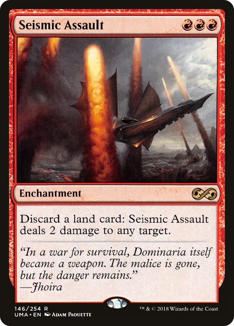 Assaut sismique — Ultimate Masters — Magic: The Gathering