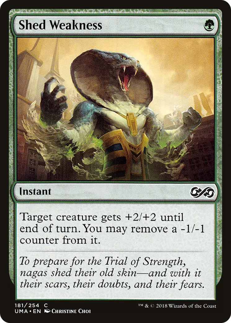 Faiblesse en mue — Ultimate Masters — Magic: The Gathering