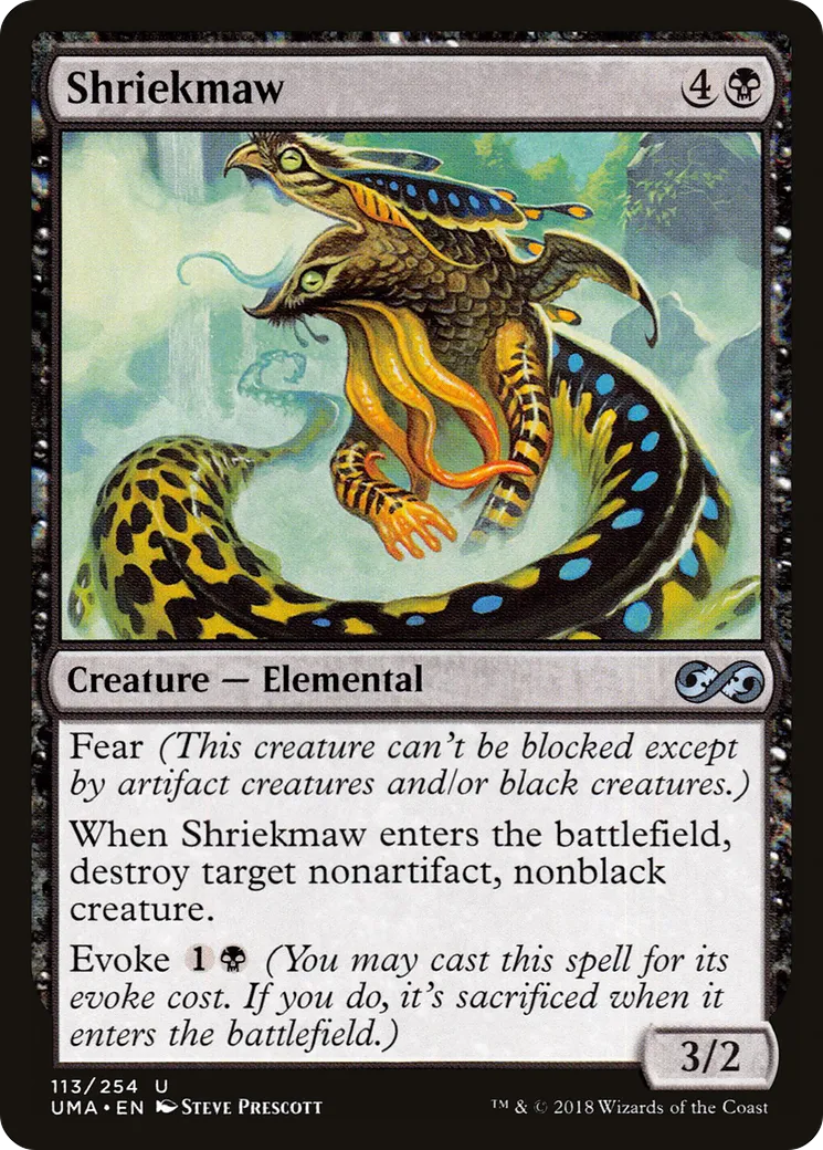 Shriekmaw — Ultimate Masters — Magic: The Gathering