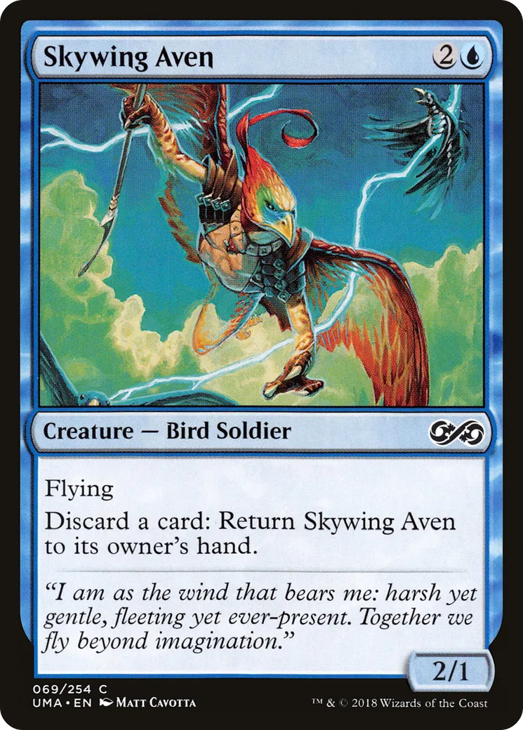 Skywing Aven — Ultimate Masters — Magic: The Gathering