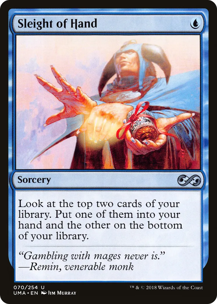 Sleight of Hand — Ultimate Masters — Magic: The Gathering