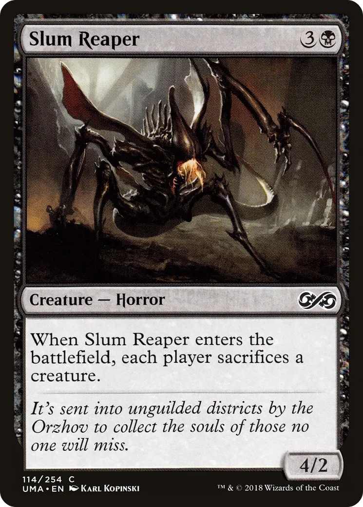 Faucheur des quartiers pauvres — Ultimate Masters — Magic: The Gathering