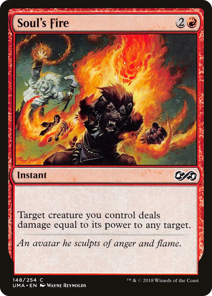 Feu de l'âme — Ultimate Masters — Magic: The Gathering