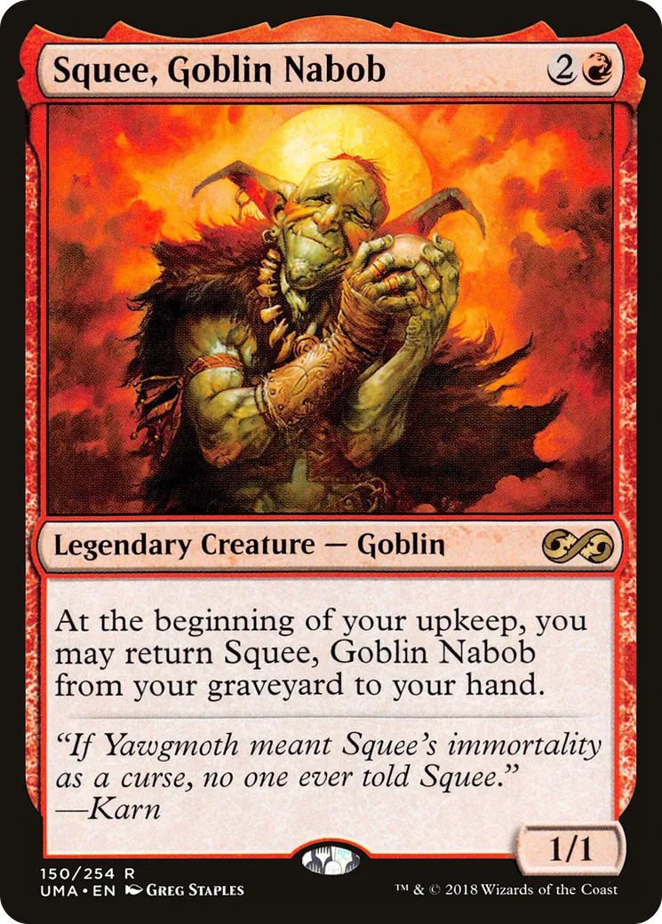 Squee, Goblin Nabob — Ultimate Masters — Magic: The Gathering