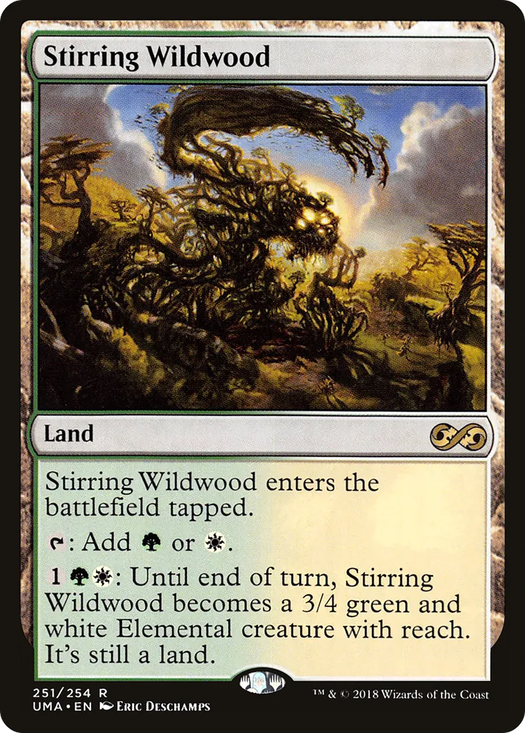 Stirring Wildwood — Ultimate Masters — Magic: The Gathering