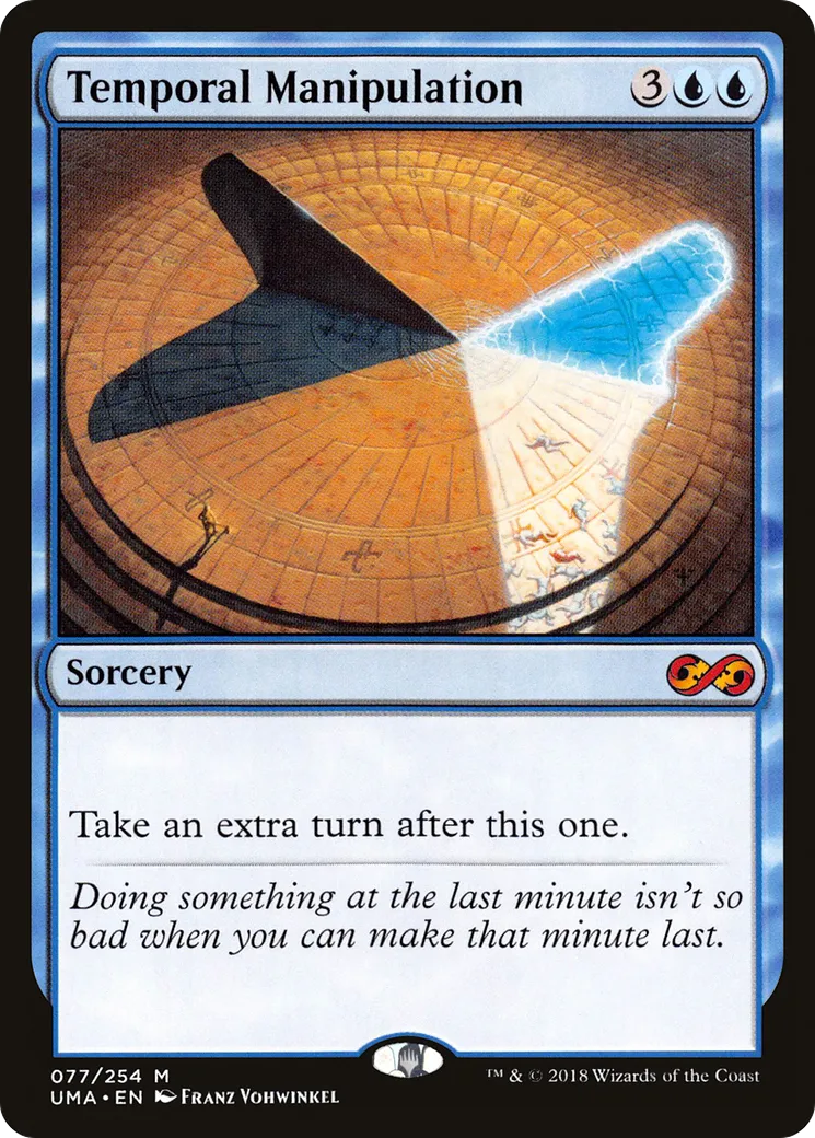 Temporal Manipulation — Ultimate Masters — Magic: The Gathering