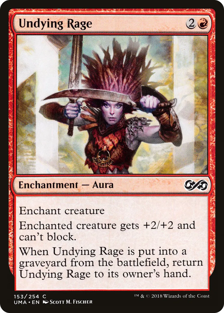 Undying Rage — Ultimate Masters — Magic: The Gathering