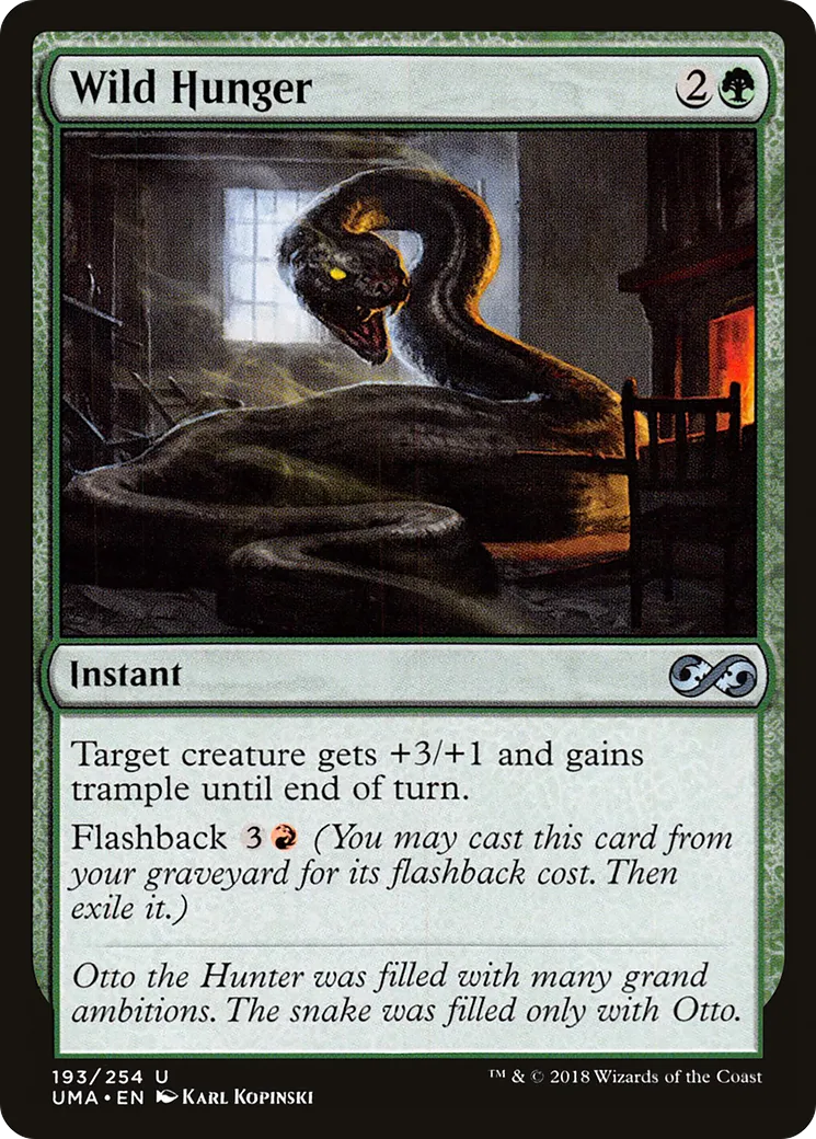 Faim sauvage — Ultimate Masters — Magic: The Gathering