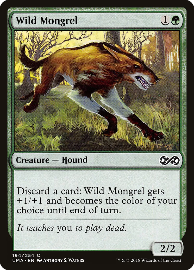 Wild Mongrel — Ultimate Masters — Magic: The Gathering