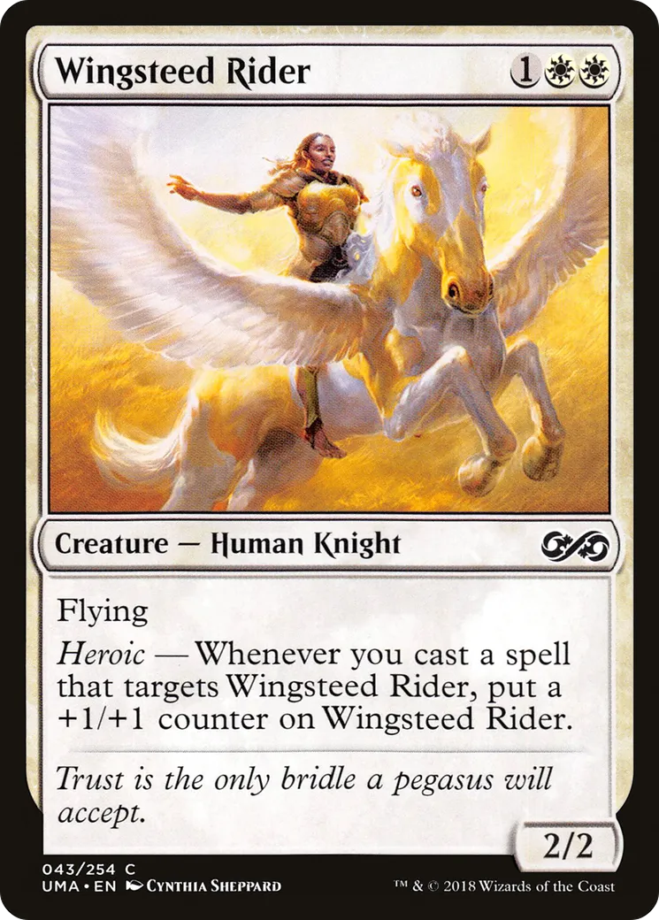 Cavalière au destrier ailé — Ultimate Masters — Magic: The Gathering