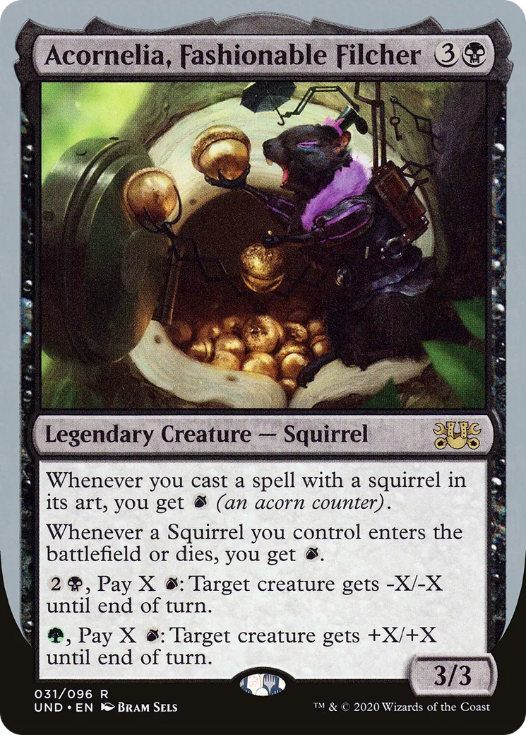 Acornelia, Fashionable Filcher — Unsanctioned — Magic: The Gathering