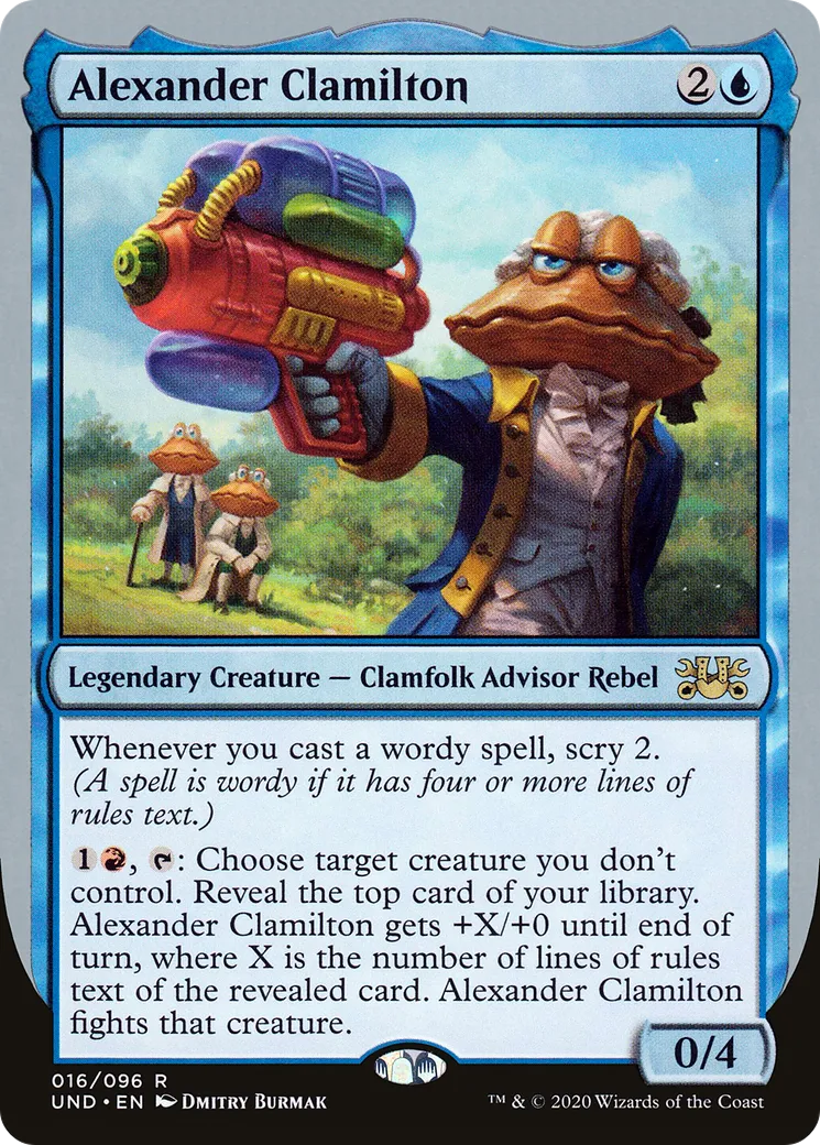 Alexander Clamilton — Unsanctioned — Magic: The Gathering