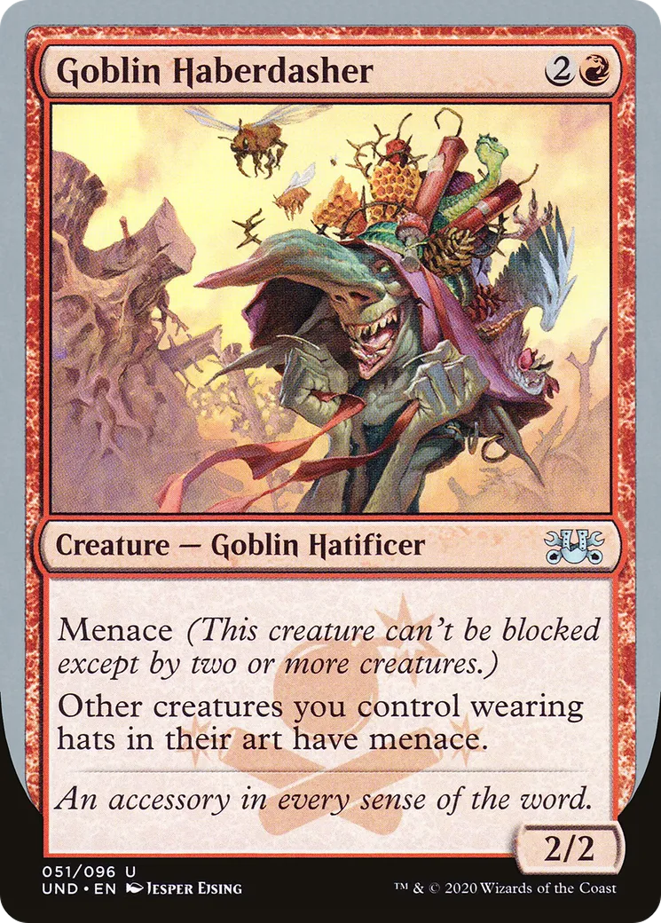 Goblin Haberdasher — Unsanctioned — Magic: The Gathering