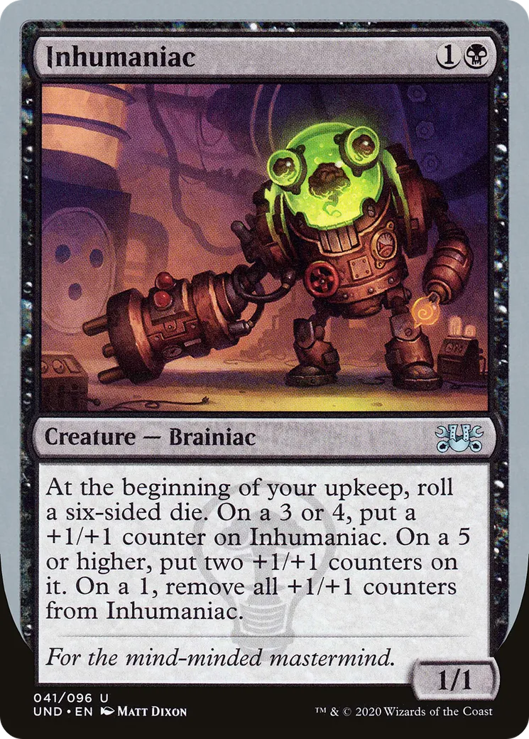 Inhumaniac — Unsanctioned — Magic: The Gathering