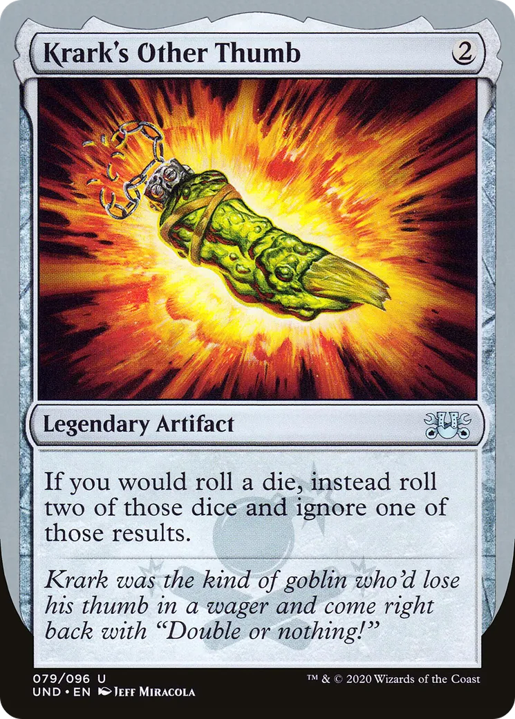 Krark's Other Thumb — Unsanctioned — Magic: The Gathering
